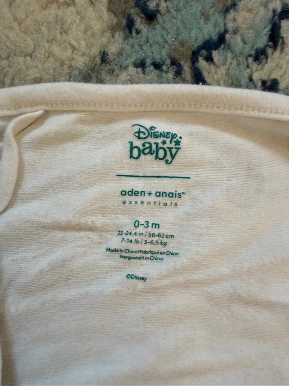 Baby Swaddle Set - Neutral Winnie the Pooh Print (Green, White)